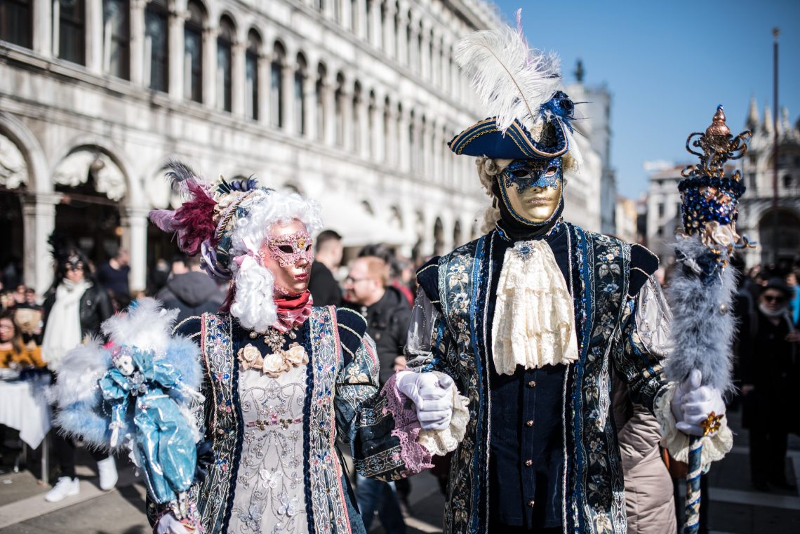 Traditional Venice carnival 2017