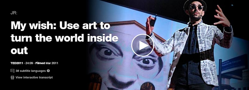 TED talks on art design creativity