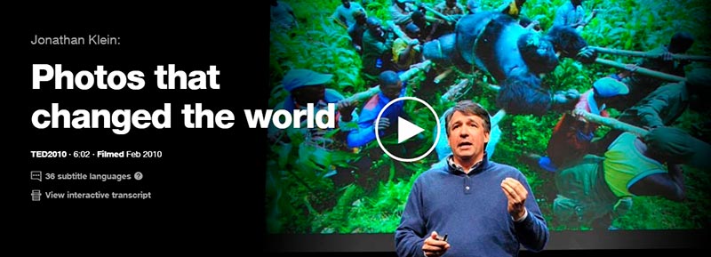 ted talks photos that changed the world