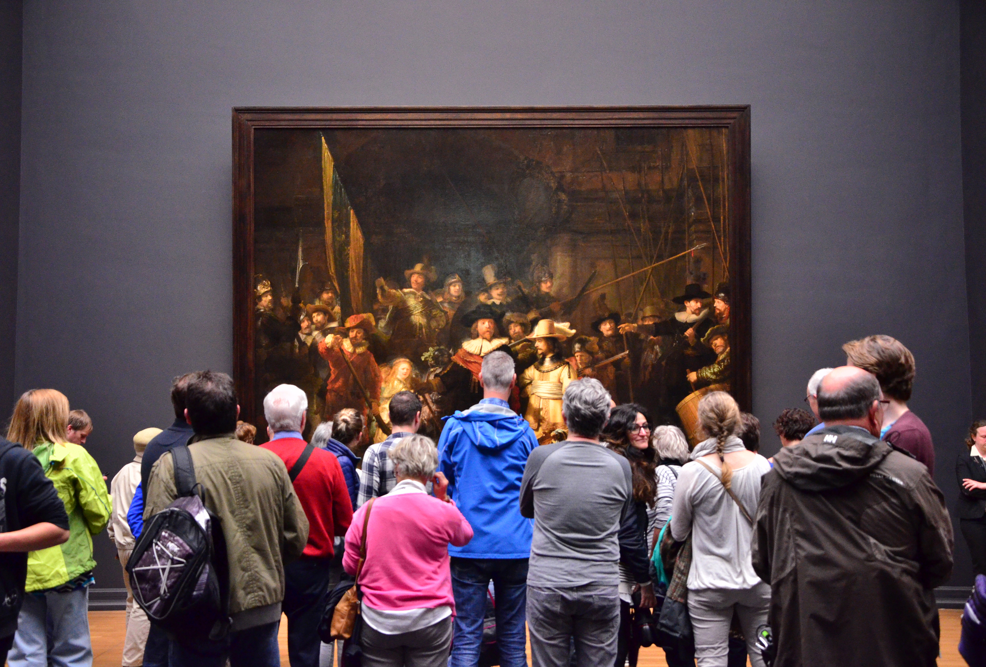 Фото Рейксмузей "Нічна варта" Рембрандт Амстердам 