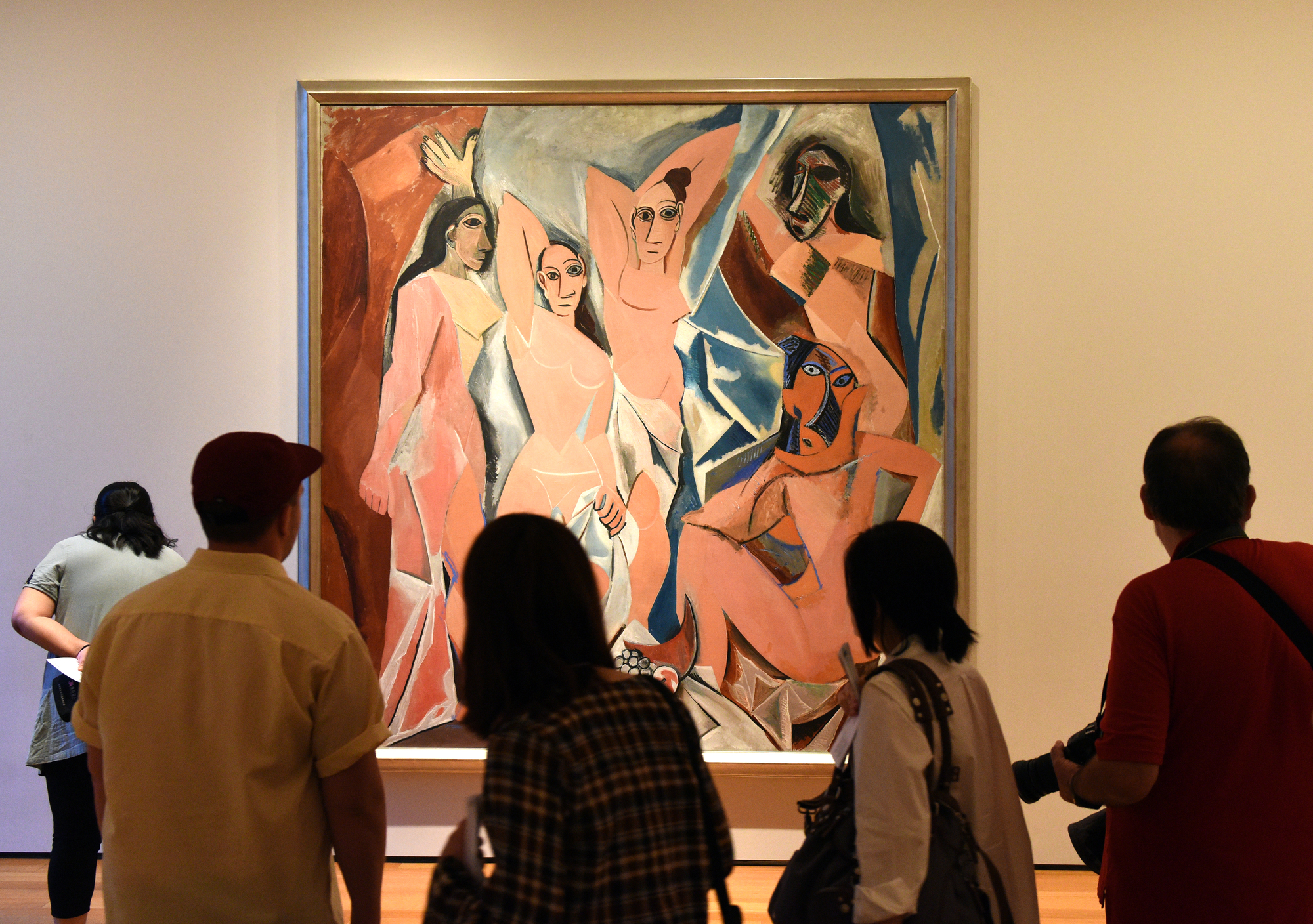 Фото Авіньйонські дівиці Пікассо Музей сучасного мистецтва MoMA Нью-Йорк США