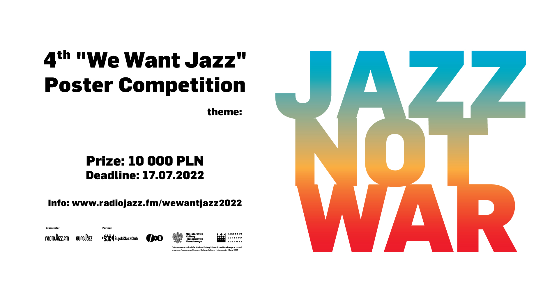 Скріншот 4th International Poster Competition “We Want Jazz”