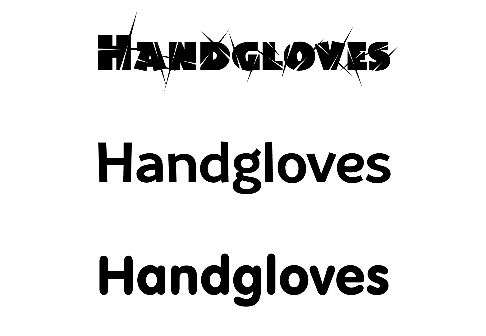 font types and styles