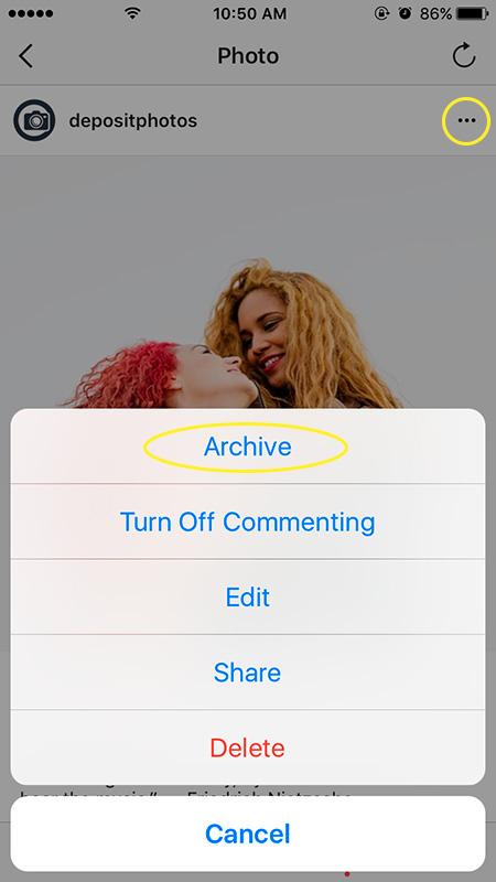 how-to-archive-posts-on-instagram