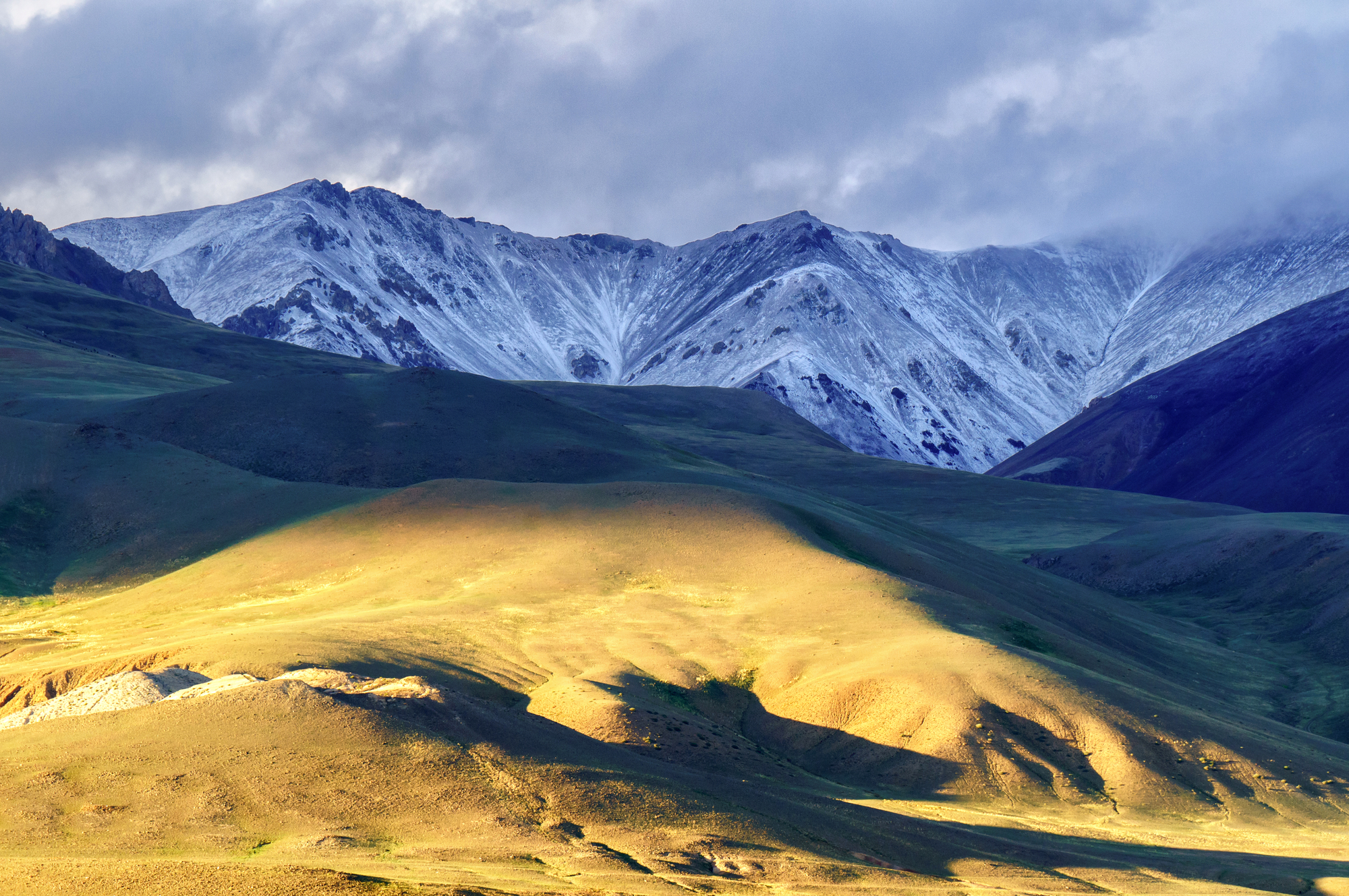stock image mountain chain in Altai
