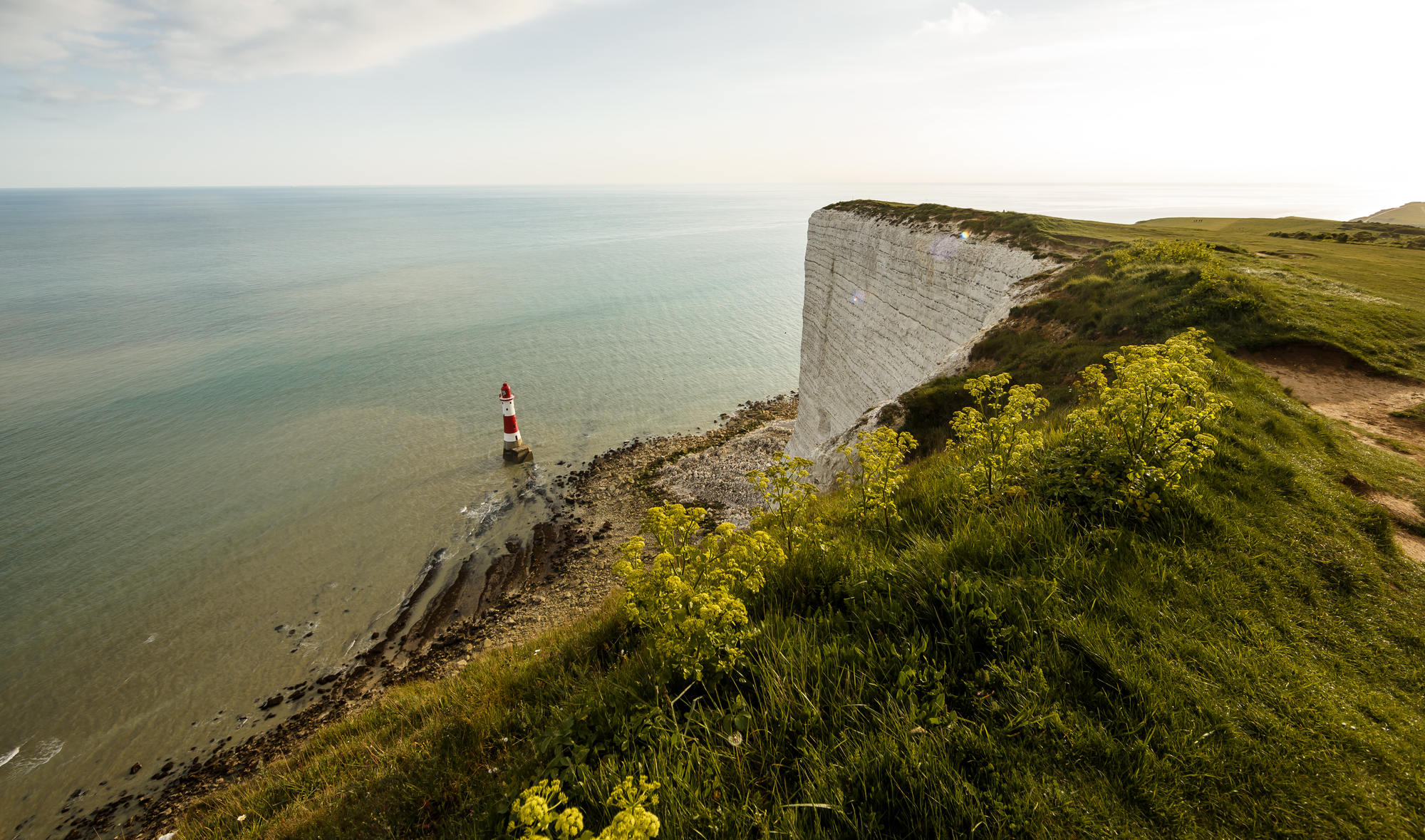 stock photo Seven Sisters cliff, UK