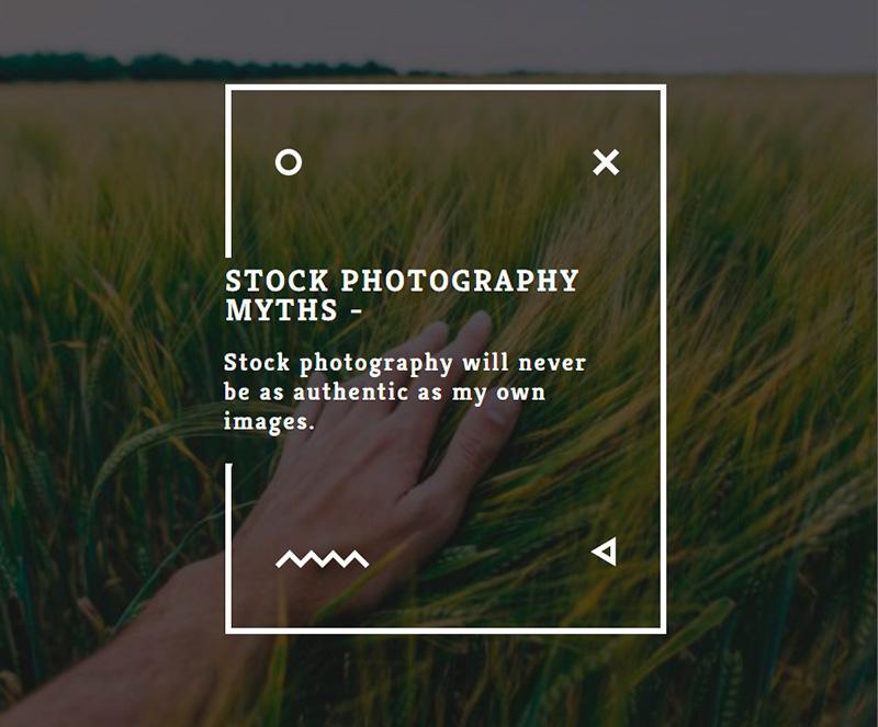 Stock photography myths 10