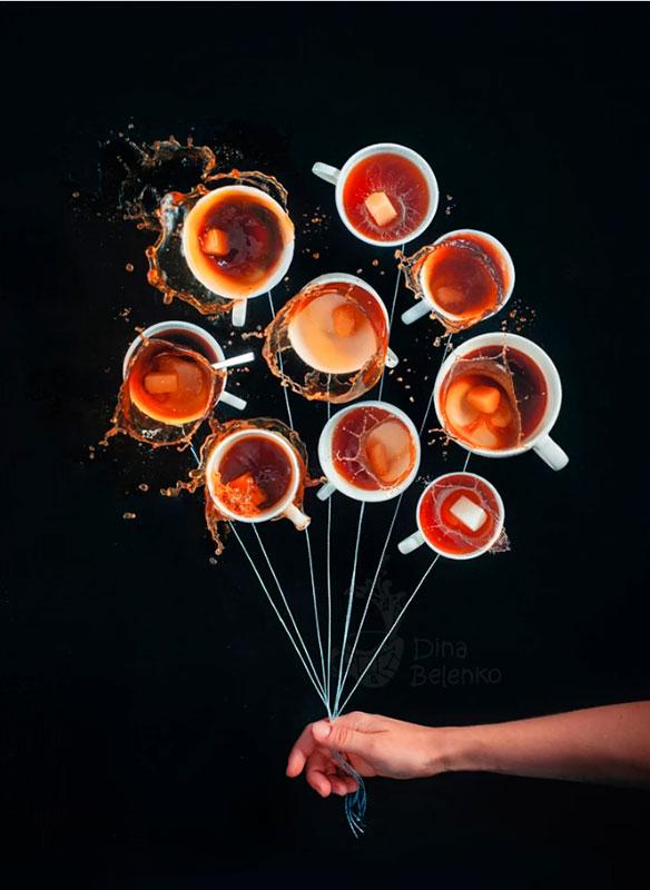 Dina Belenko photography coffee balloons