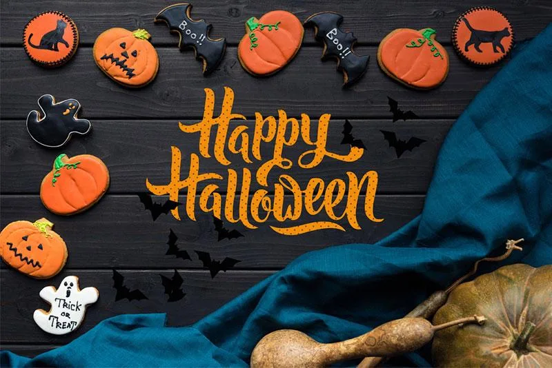 Cute Trick or Treat Wallpapers - Top Free Cute Trick or Treat Backgrounds -  WallpaperAccess