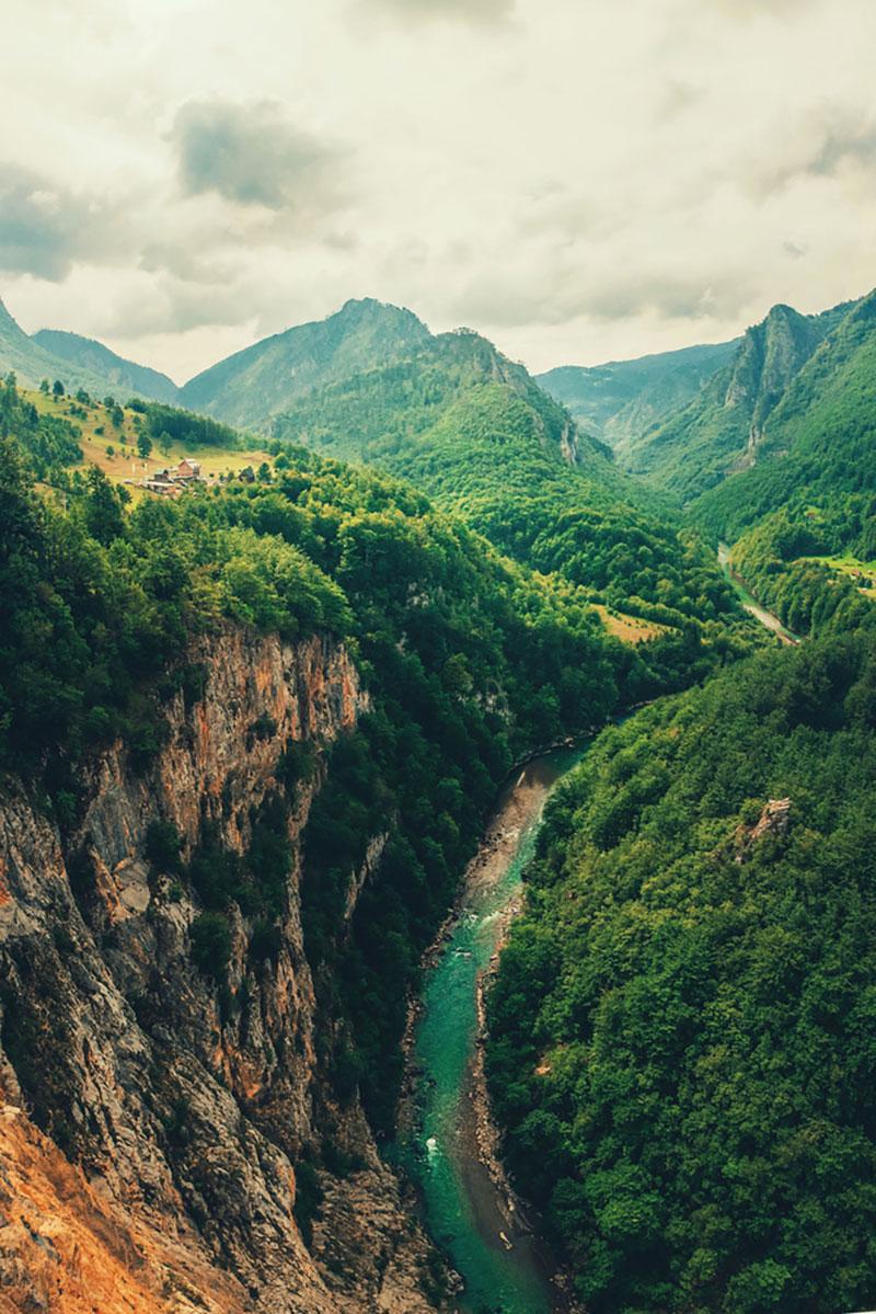 Tara River Canyon, Montenegro
