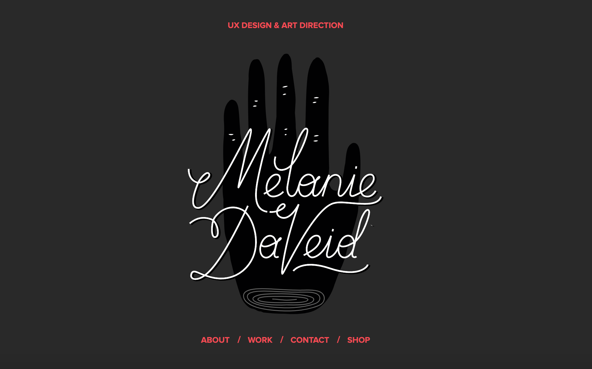 7 Impressive UX Portfolios You Haven’t Seen - Melanie Daveid