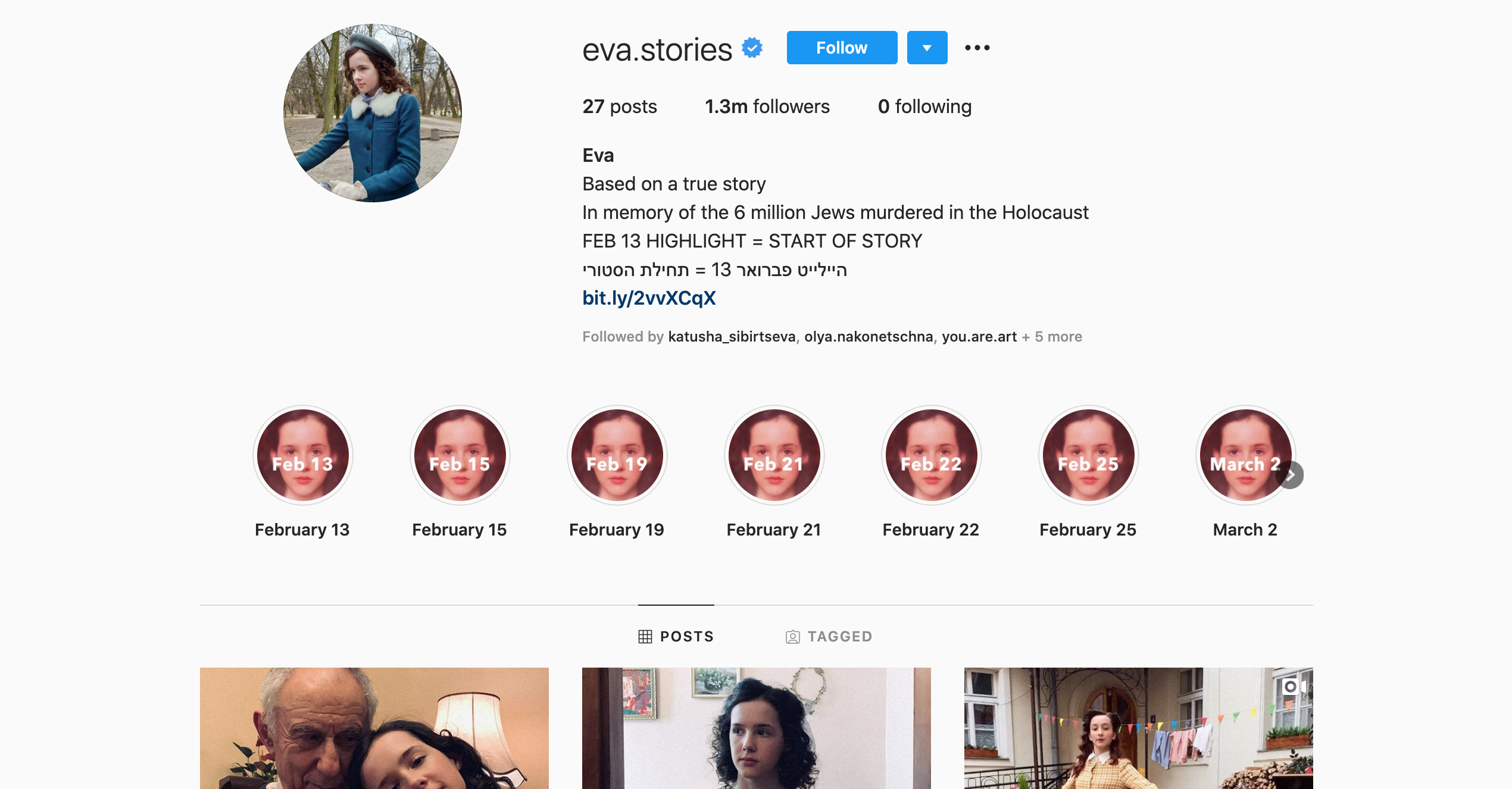 Eva Stories Instagram