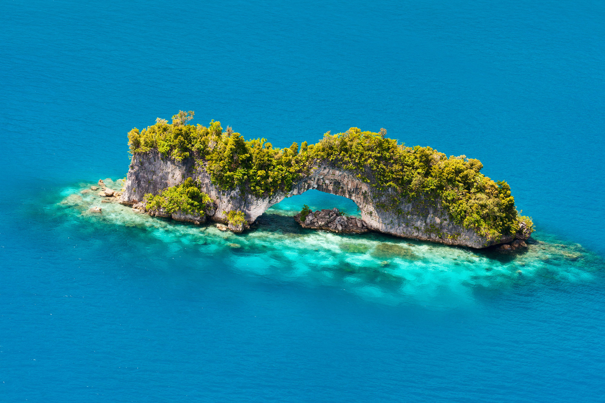 Palau from above