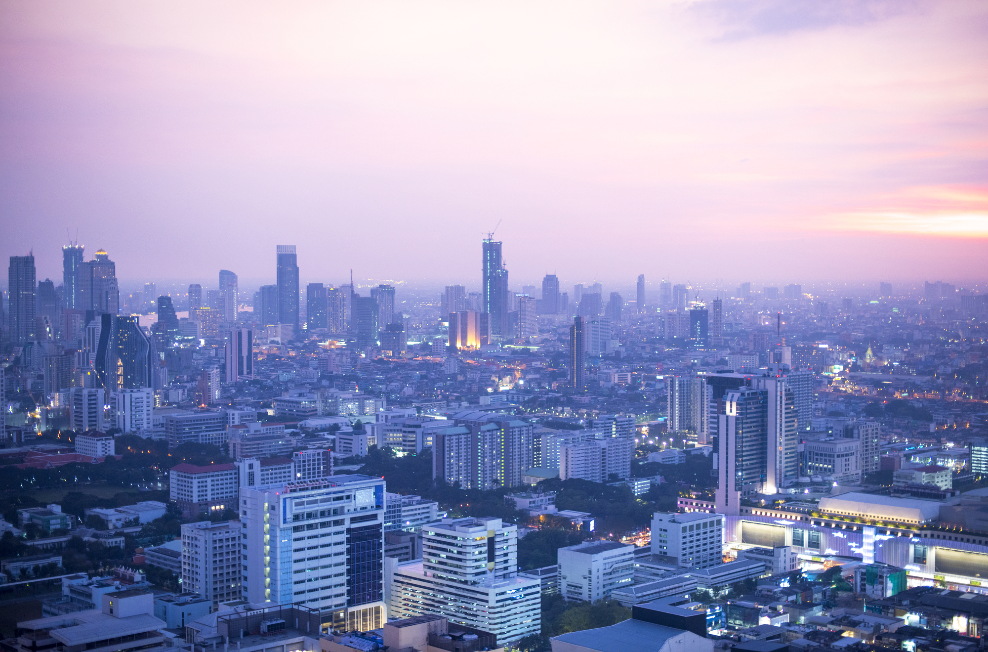 View of Bangkok City
