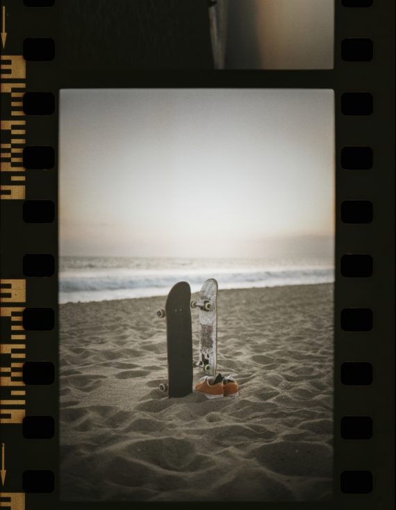 beach shot on film