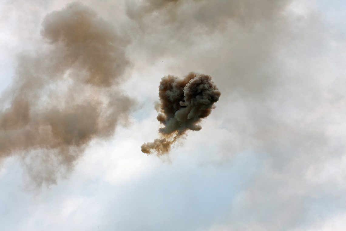 stock photo dramatic clouds war