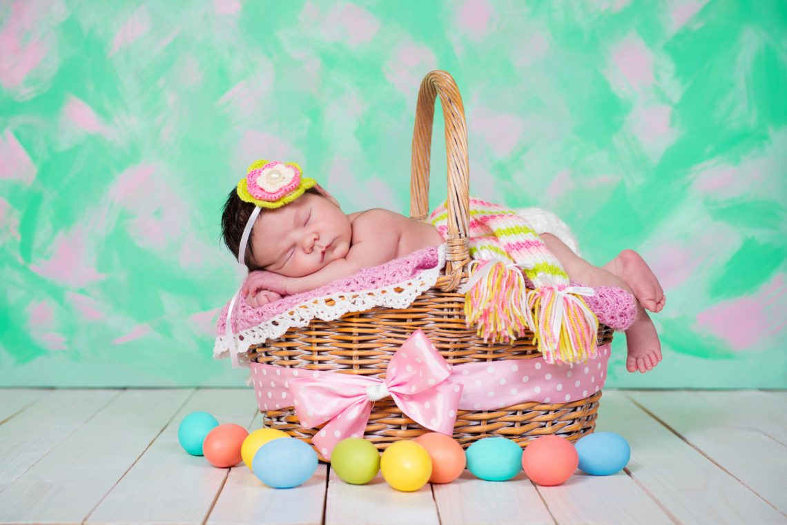 baby girl easter picture ideas