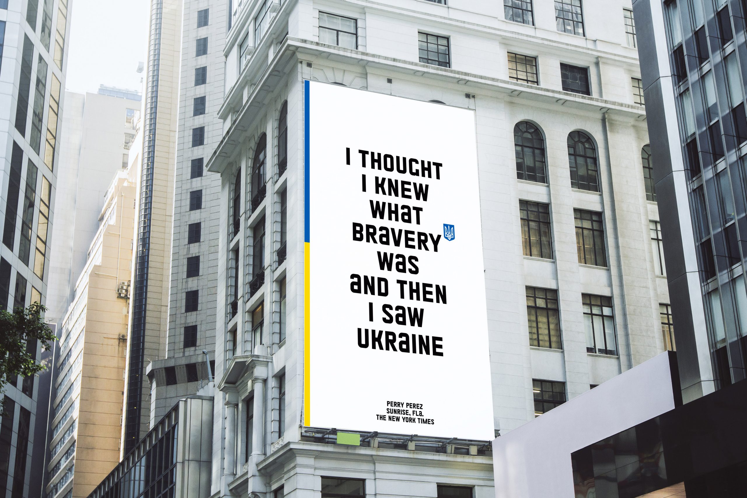 #BRAVEUKRAINE Banda Agency encourages creatives to highlight Ukraine’s bravery in their works