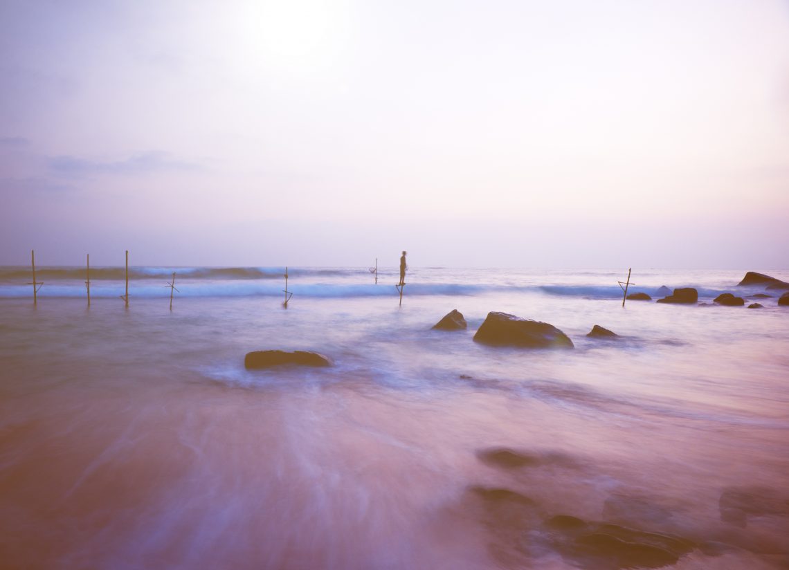 blur photo sea coastline