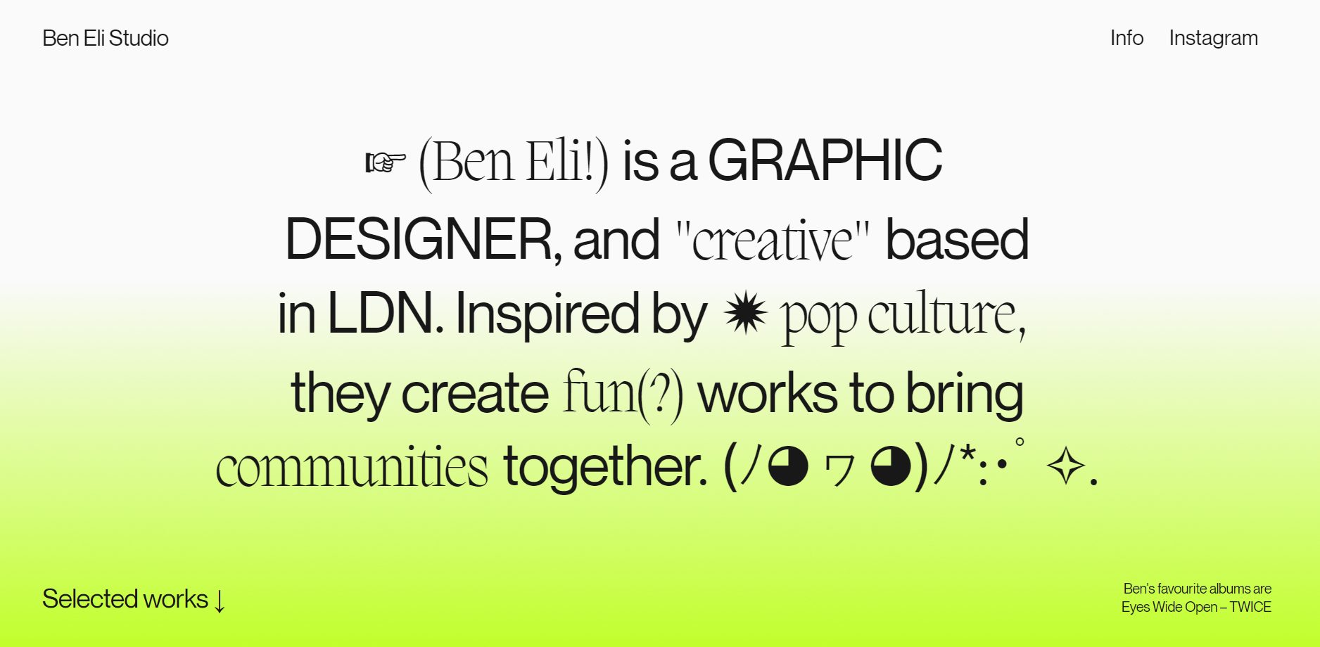 graphic design portfolio example #15