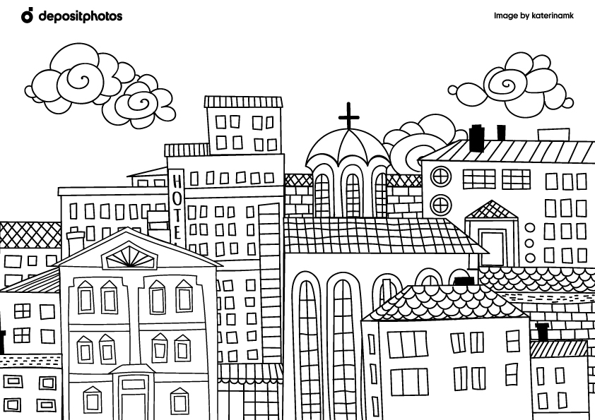 Summer coloring pages for teens