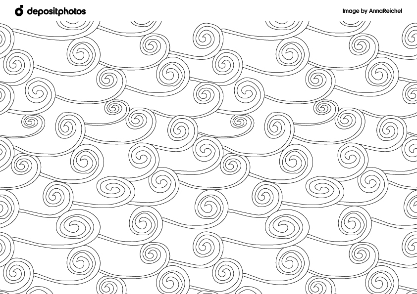 seamless sea wave pattern