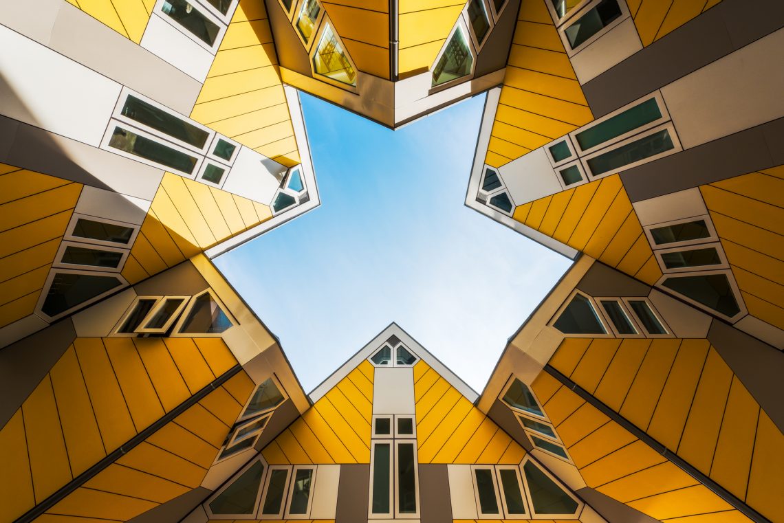 Rotterdam cube houses