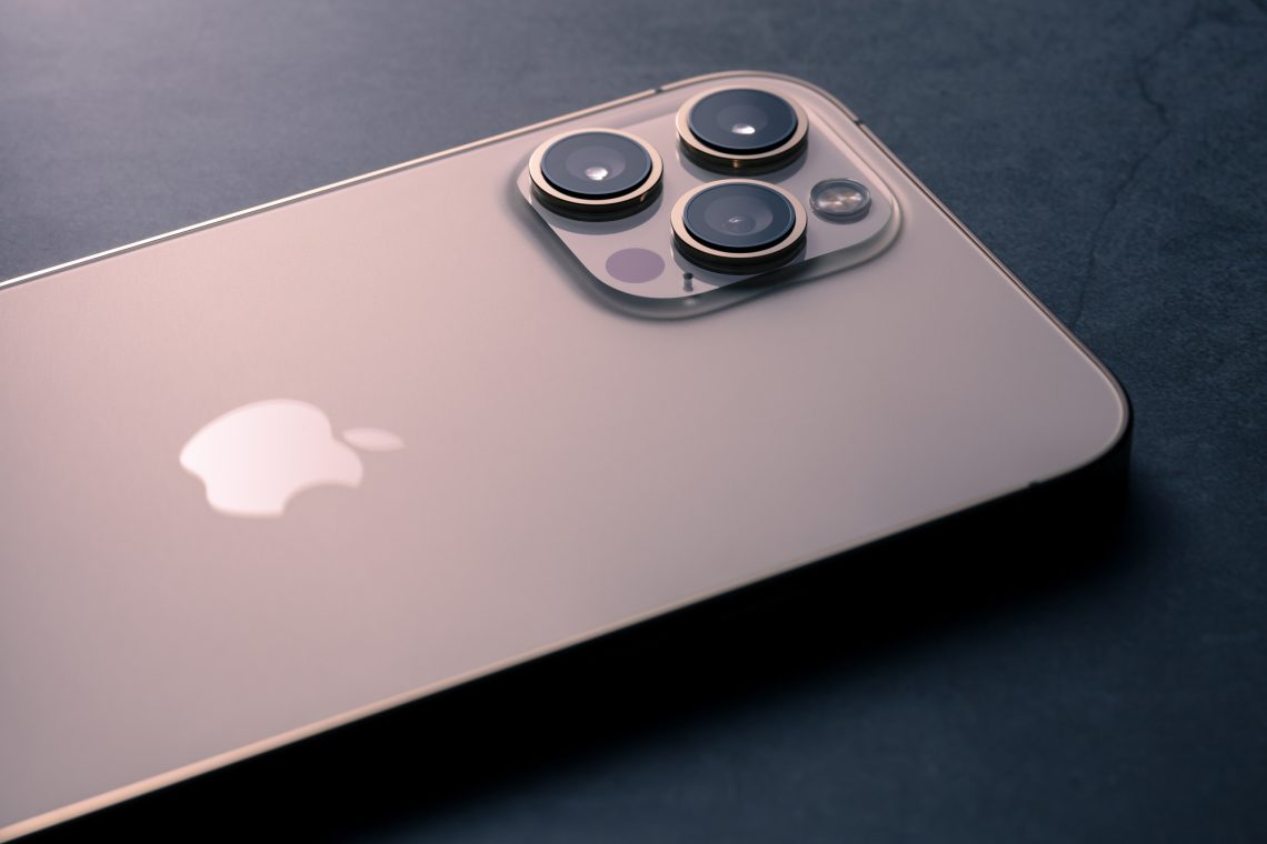 close-up of 13 iphone pro