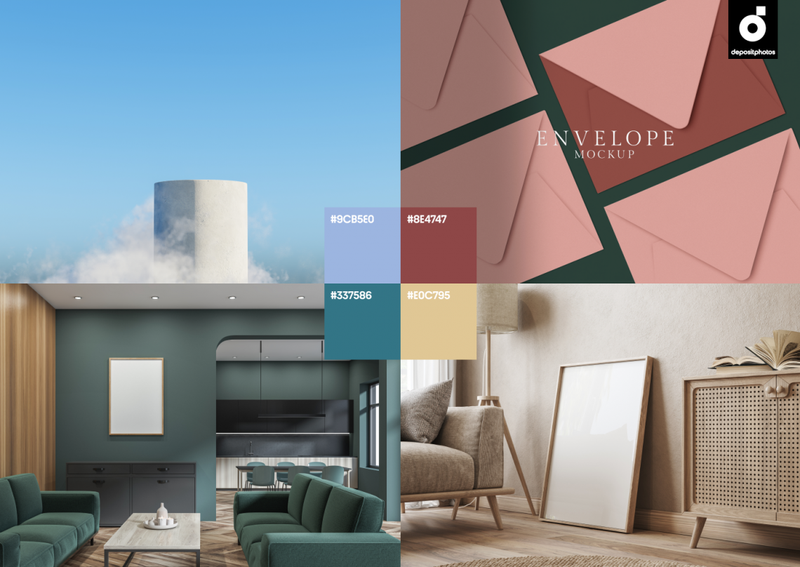 Winter Color Trends 2022-2023: Inspiring Palettes, Curated Collections & Ready-To-Use Mockups