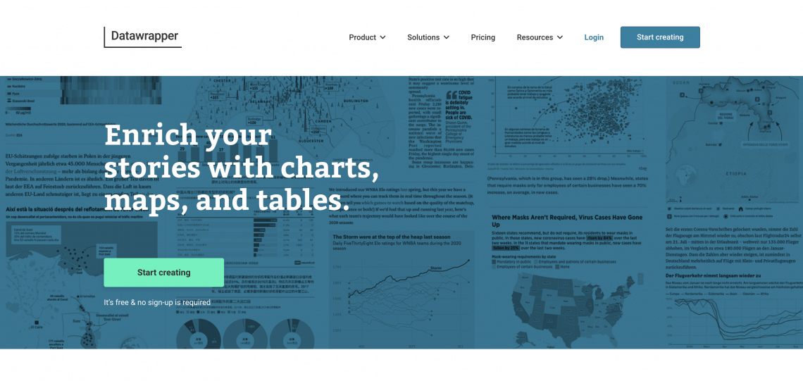 10 Best Data Visualization Tools for 2023_Datawrapper