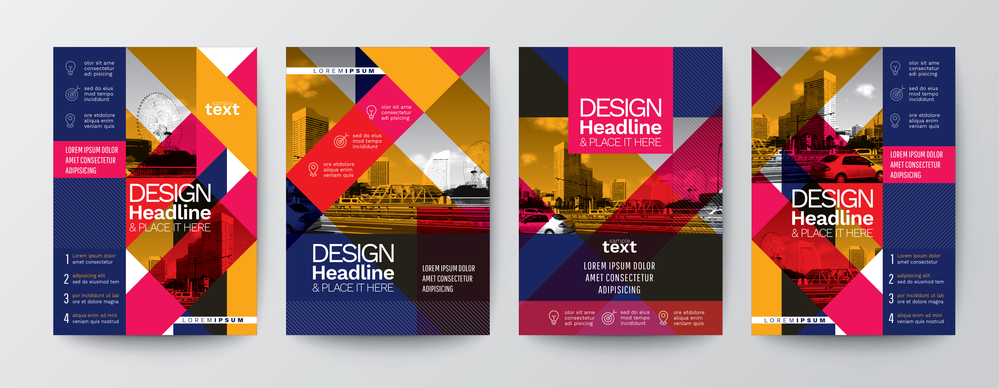 Publication graphic design example