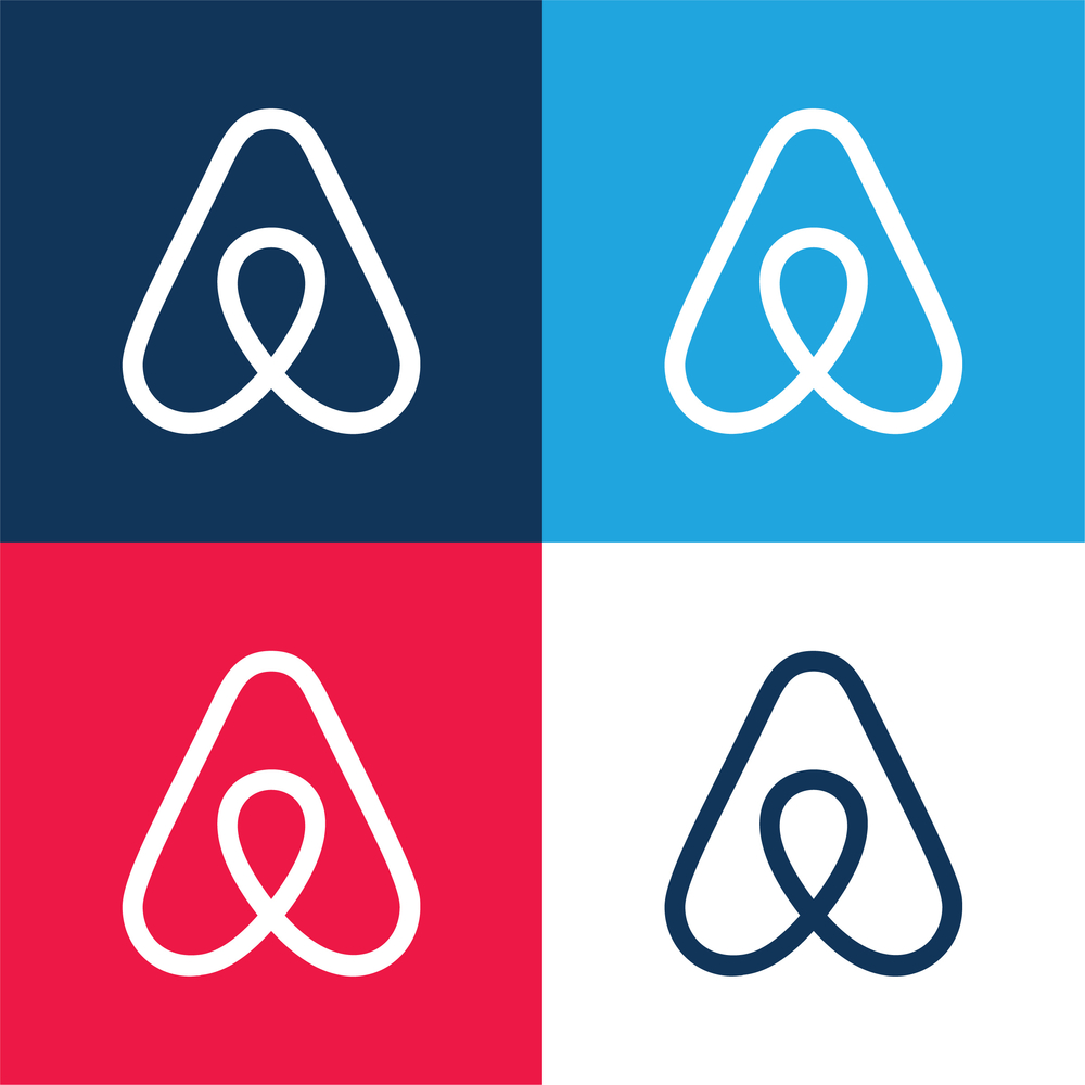 Vector Airbnb icon set